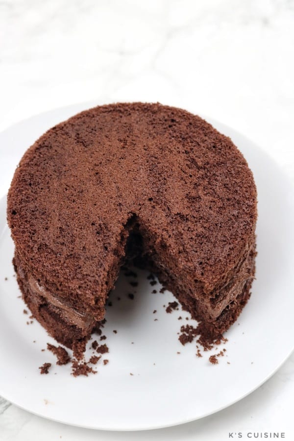 Chocolate Sponge with Chocolate Ganache and Raspberry Jam - Geoff's Baking  Blog